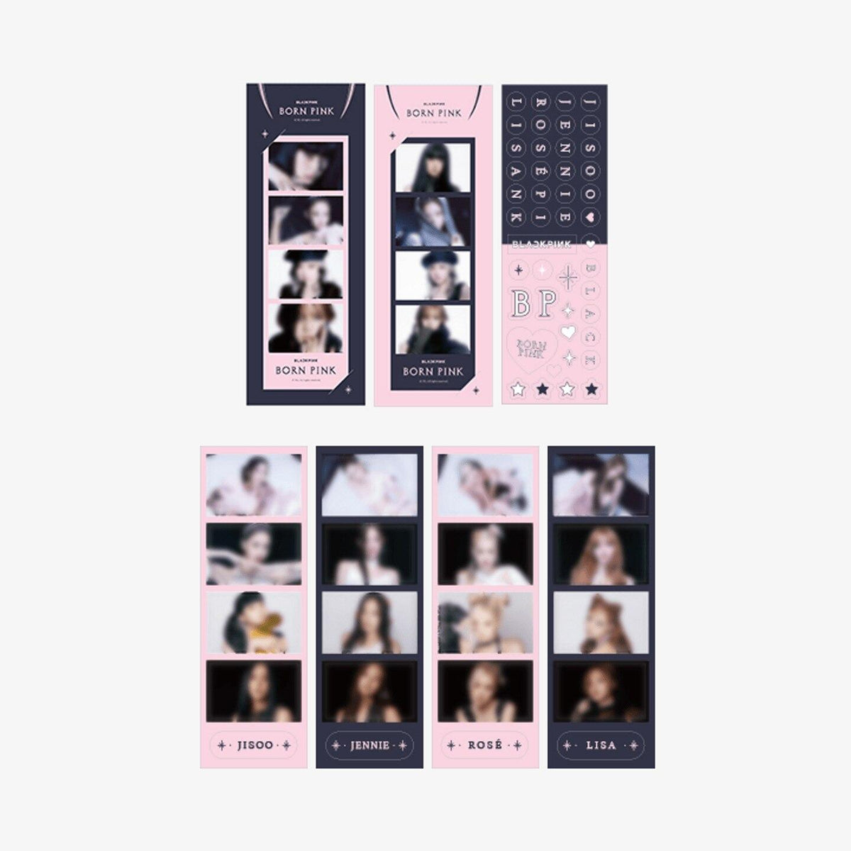 BLACKPINK BORNPINK 4CUT PHOTO SET