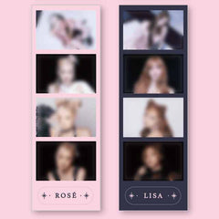 CONJUNTO DE FOTOS DE 4 CORTES DE BLACKPINK BORNPINK 